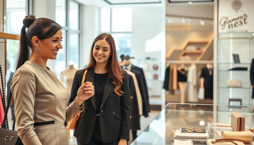 Customer satisfaction at Glamour Nest